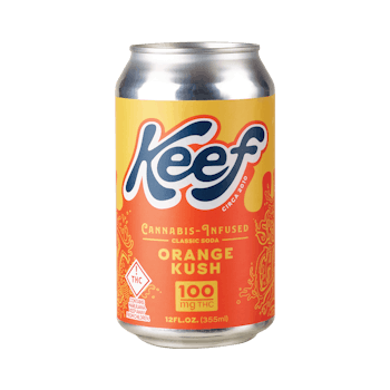 Orange Kush 100mg Soda - Keef